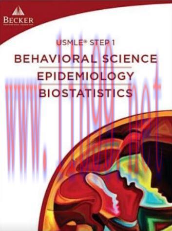 [AME]Becker USMLE Step 1 Behavioral Science, Epidemiology, Biostatistics 2017 (Image PDF)