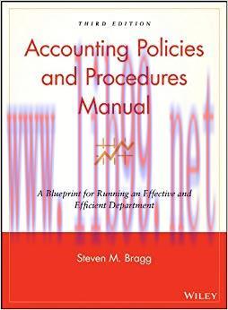 (PDF)Accounting Policies and Procedures Manual: A Blueprint for Running an Effective and Effici...