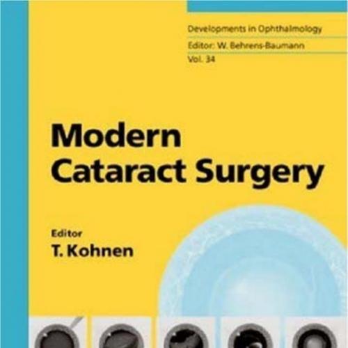 Modern Cataract Surgery
