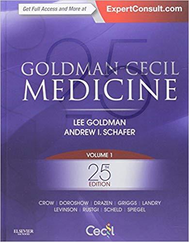Goldman-Cecil Medicine, 2-Volume Set (Cecil Textbook of Medicine) 25th Edition