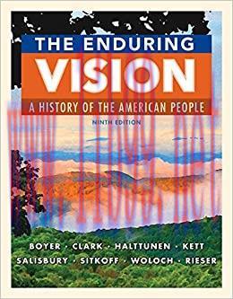 (PDF)The Enduring Vision: A History of the American People