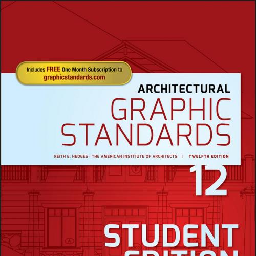 Architectural Graphic Standards 12th Edition