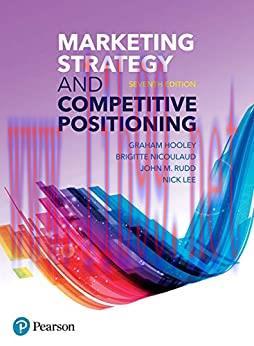 (PDF)Marketing Strategy and Competitive Positioning, 7th Edition