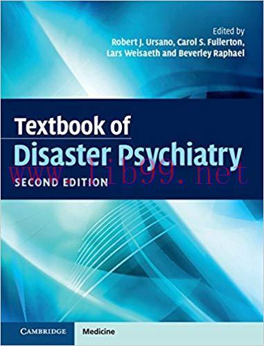 [PDF]Textbook of Disaster Psychiatry 2nd Edition