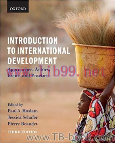 Introduction to International Development 3rd Edition by Paul Haslam 课本