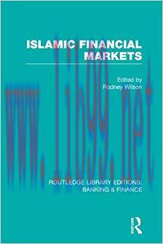 (PDF)Islamic Financial Markets (RLE Banking & Finance) (Routledge Library Editions: Banking & F...