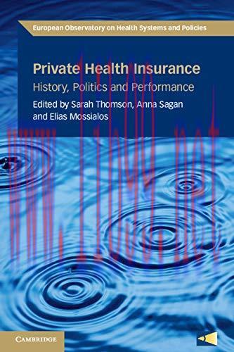[AME]Private Health Insurance: History, Politics and Performance (Original PDF)