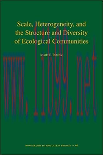 (PDF)Scale, Heterogeneity, and the Structure and Diversity of Ecological Communities (Monograph...