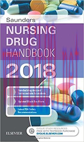 [AME]Saunders Nursing Drug Handbook 2018, 1e (PDF)