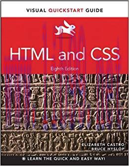 HTML and CSS: Visual QuickStart Guide 8th Edition,