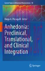 [PDF]Anhedonia: Preclinical, Translational, and Clinical Integration