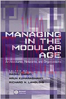 (PDF)Managing in the Modular Age: Architectures, Networks, and Organizations 1st Edition