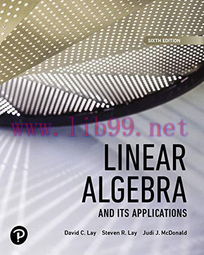 [FOX-Ebook]Linear Algebra and Its Applications, 6th Edition