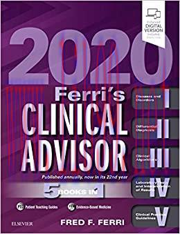 (PDF)Ferri&rsquo;s Clinical Advisor 2020: 5 Books in 1 (Ferri&rsquo;s Medical Solutions)