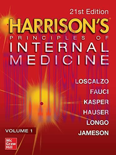[AME]Harrison's Principles of Internal Medicine, Twenty-First Edition (Vol.1 & Vol.2) (EPUB + C...