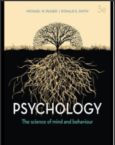 (IM)Psychology The science of mind and behaviour 3rd By Michael W. Passer.rar