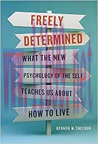 [AME]Freely Determined: What the New Psychology of the Self Teaches Us About How to Live (EPUB)