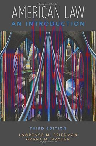 [FOX-Ebook]American Law: An Introduction, 3rd Edition