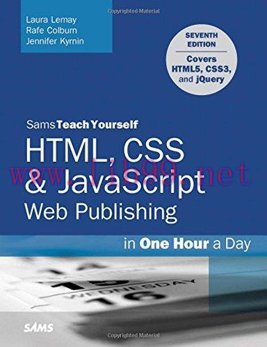 [FOX-Ebook]Sams Teach Yourself HTML, CSS & JavaScript Web Publishing in One Hour a Day, 7th Edi...