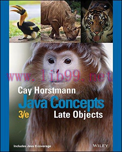 [FOX-Ebook]Java Concepts: Late Objects, 3rd Edition