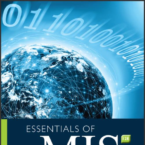(Test Bank)Essentials of MIS 12th Ediiton by Laudon.zip