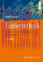 [PDF]F&ouml;rdertechnik: Auswahl und Berechnung von Elementen und Baugruppen