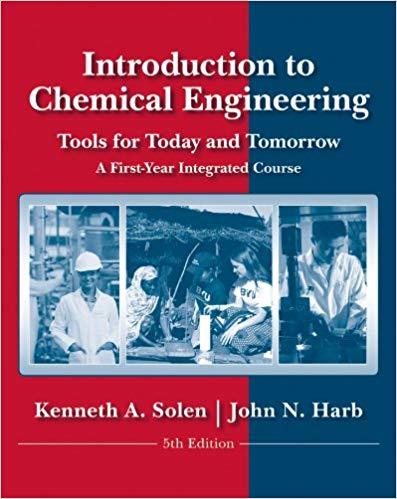 Introduction to Chemical Engineering Tools for Today and Tomorrow, 5th Edition