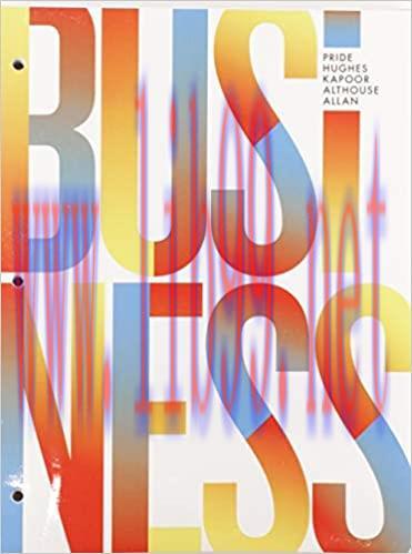 [PDF]Business 1st Canadian Edition [William M. Pride]