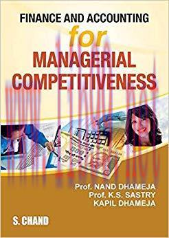 (PDF)Finance and Accounting for Managerial Competitiveness
