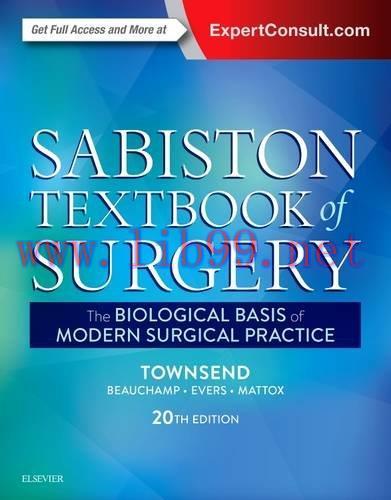 [AME]Sabiston Textbook of Surgery: The Biological Basis of Modern Surgical Practice, 20th Editi...