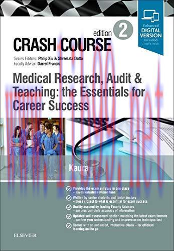 [AME]Crash Course Medical Research, Audit and Teaching: the Essentials for Career Success, 2nd ...