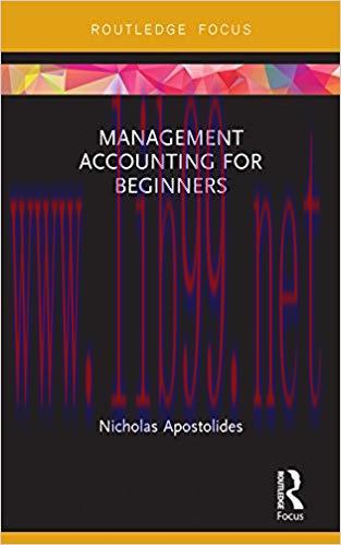 (PDF)Management Accounting for Beginners (Routledge Focus on Business and Management) 1st Editi...