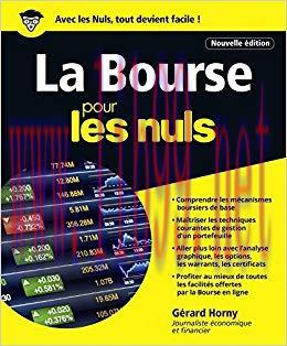 La Bourse pour les Nuls &ndash; 4e &eacute;dition (French Edition) 4e &eacute;dition Edition,