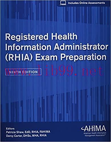 [PDF]RHIA Exam Preparation 9th Edition
