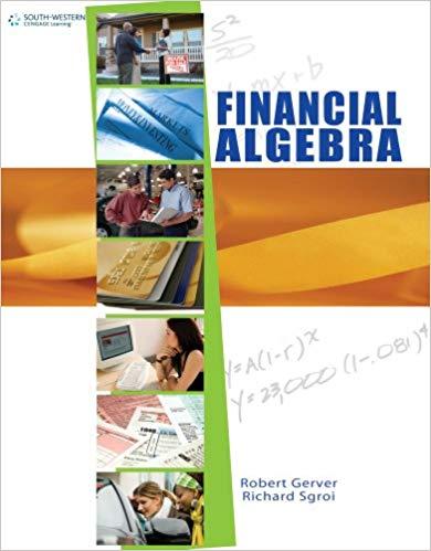 (PDF)Financial Algebra, Student Edition 1st Edition