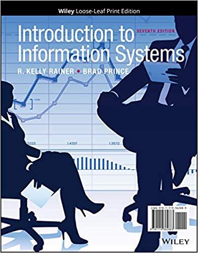 Introduction to Information Systems, 7th Australia and New Zealand Edition