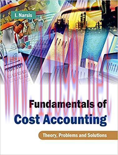 (PDF)Fundamentals of Cost Accounting: Theory, Problems and Solutions 1st Edition