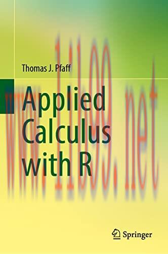 [FOX-Ebook]Applied Calculus with R