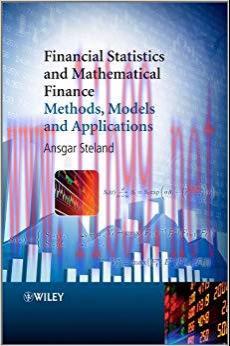 (PDF)Financial Statistics and Mathematical Finance: Methods, Models and Applications 1st Editio...
