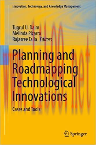 (PDF)Planning and Roadmapping Technological Innovations: Cases and Tools (Innovation, Technolog...
