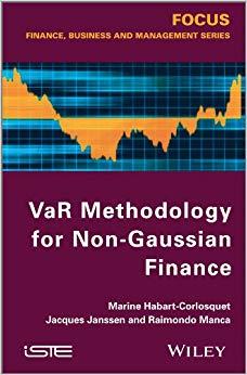 (PDF)VaR Methodology for Non-Gaussian Finance 1st Edition