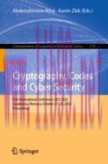 [PDF]Cryptography, Codes and Cyber Security: First International Conference, I4CS 2022, Casabla...
