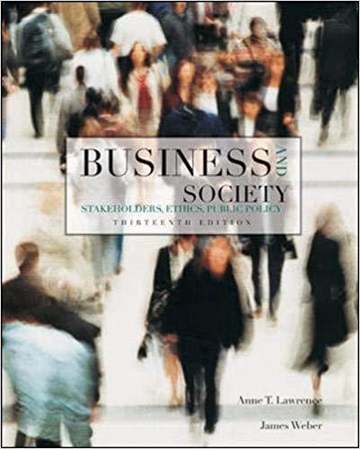 (Test Bank)Business and Society Stakeholders Ethics Public Policy 13th Edition by Lawrence.zip