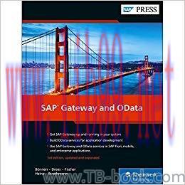 SAP Gateway and OData 3rd Updated Edition by Carsten B&ouml;nnen 课本