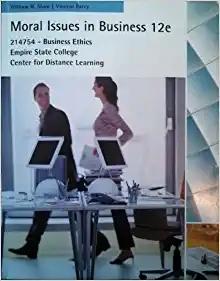 (Test Bank)Moral Issues in Business 12e by William H. Shaw.zip