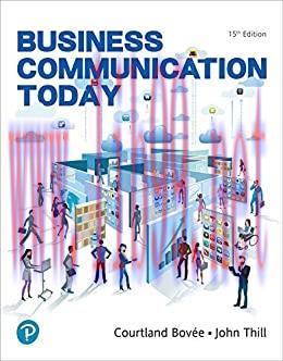 [PDF]Business Communication Today 15th Edition [Courtland L. Bovee]