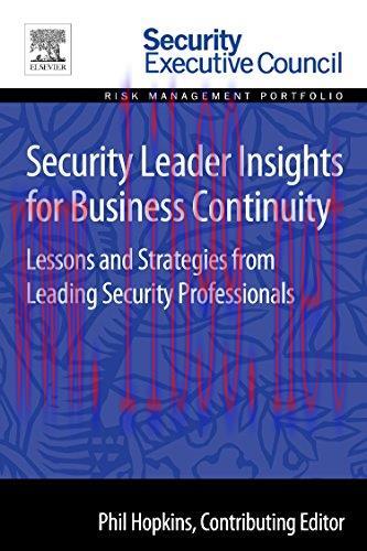 [FOX-Ebook]Security Leader Insights for Business Continuity