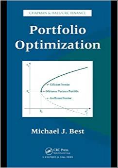 (PDF)Portfolio Optimization (Chapman & HallCrc Finance Series) 1st Edition