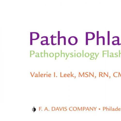 Patho Phlash! Pathophysiology Flash Cards