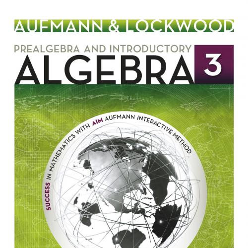 Prealgebra and Introductory Algebra An Applied Approach 3th